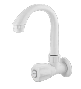 Sink Cock-White